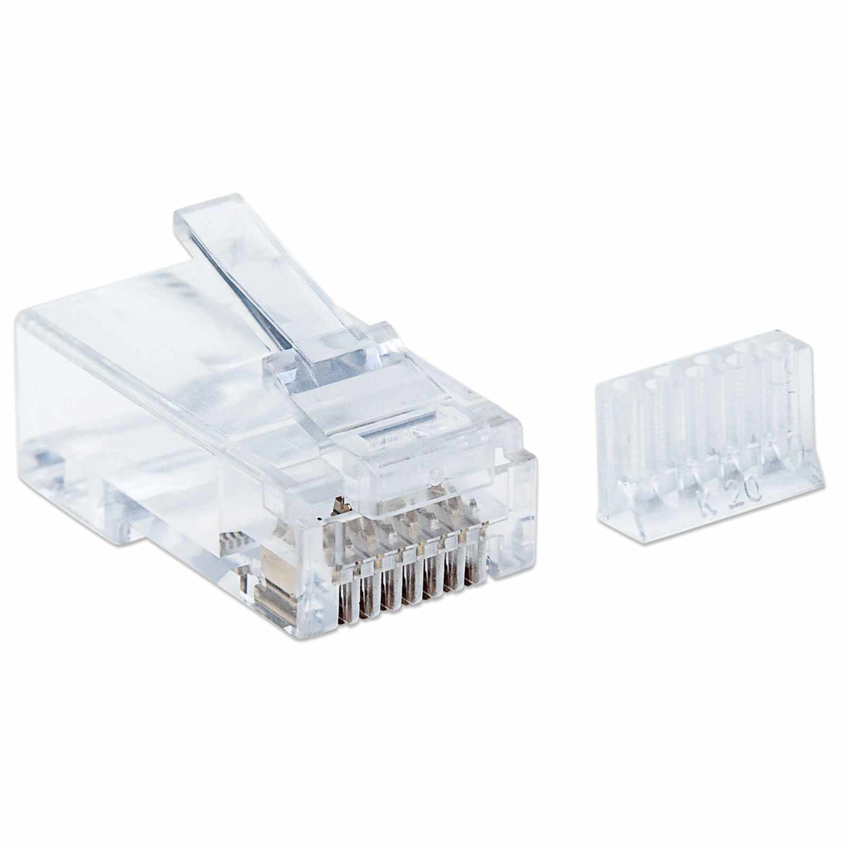 PLUG RJ45 CAT6 MULTIFILAR UTP BOTE 90 PZAS ORO 50-MICRAS PRO Image 3
