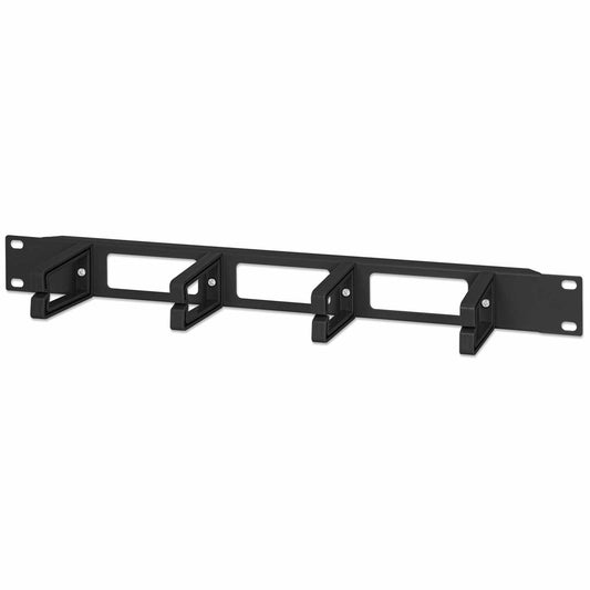 Organizador horizontal de cables 19", 4 anillos largos Image 1