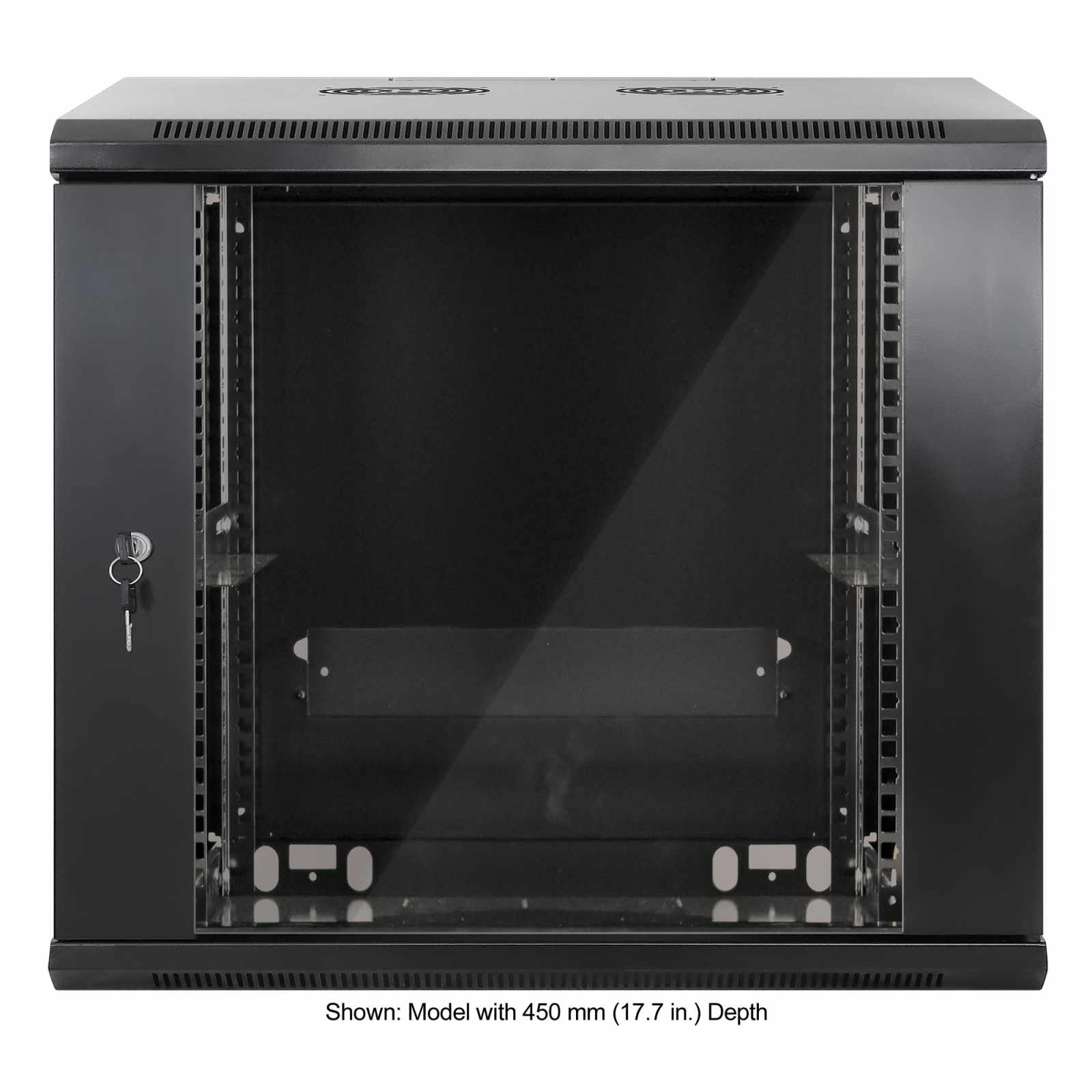Gabinete mural de 19", 9U, Ensamblado Image 3