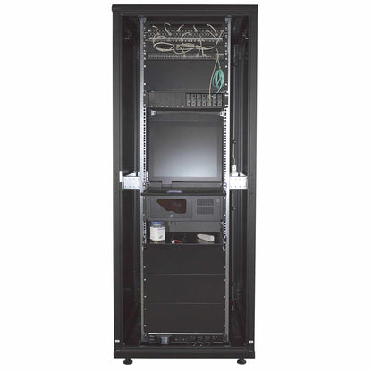 Gabinete de 19", 800x1000 con puertas de acero perforadas, 42U Image 11