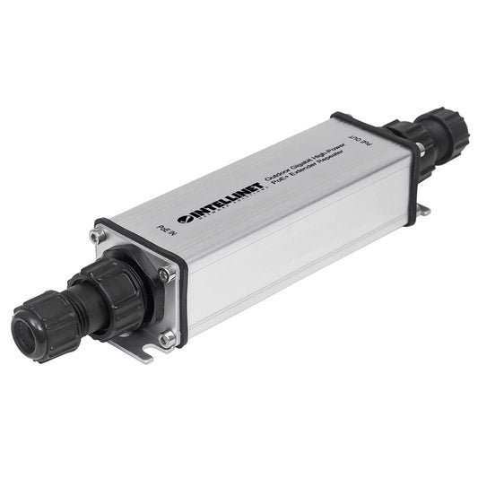 Repetidor Gigabit de alta potencia PoE+ para exteriores Image 1