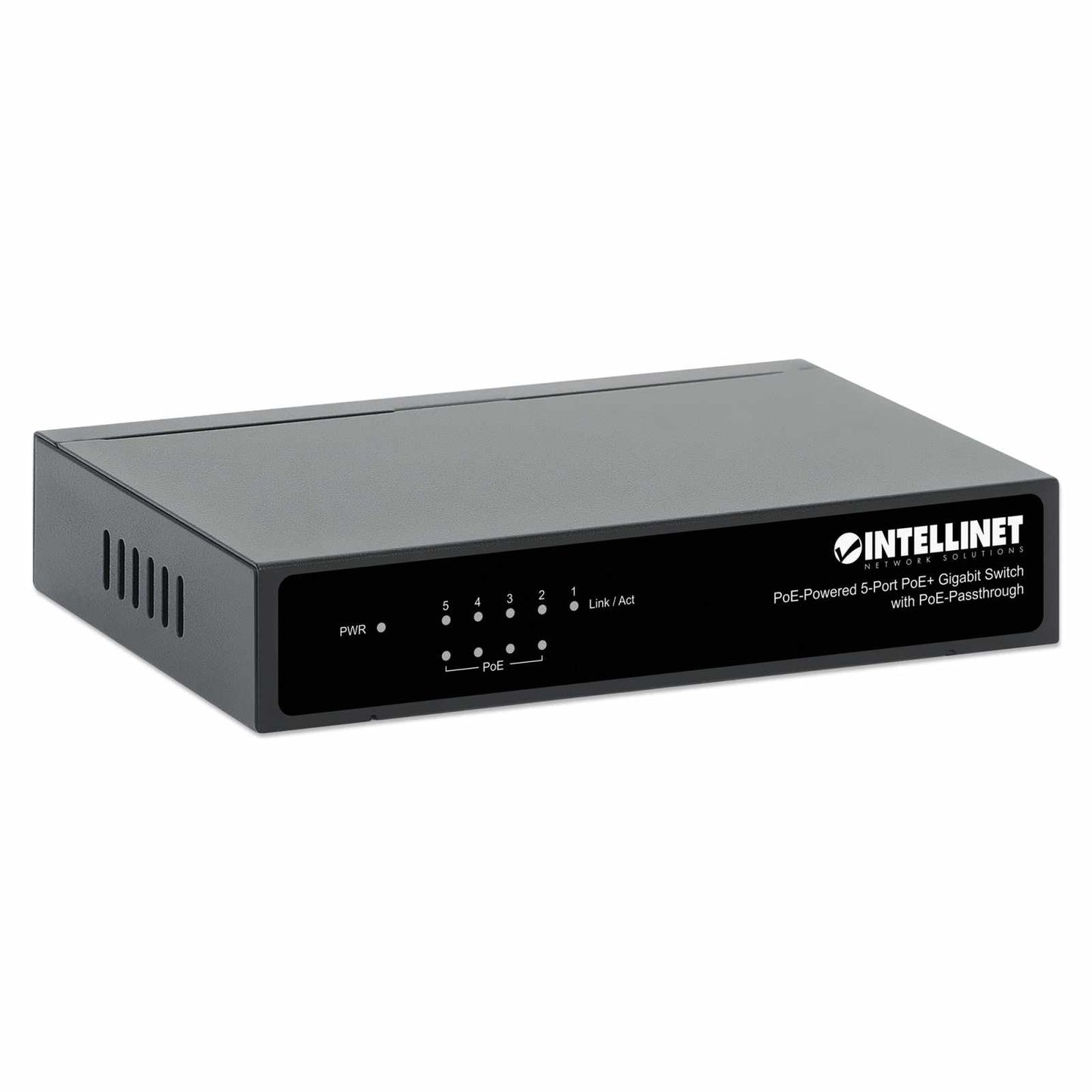Switch con 5 puertos Gigabit alimentado por PoE, con transferencia de PoE Image 3