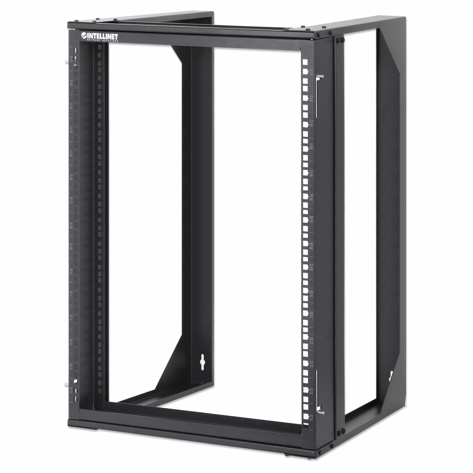 Rack abierto de 19" para montaje en pared, 2 postes, 15U Image 1