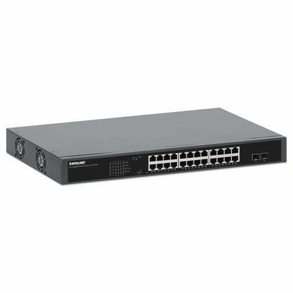 Switch PoE+ Gigabit Ethernet de 24 puertos con 2 puertos SFP, Extensión PoE a 250 m Image 3