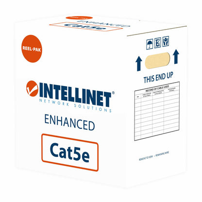 Bobina de cable UTP CAT5e, 100% cobre Packaging Image 2
