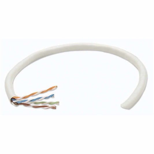 Bobina de Cable UTP Cat6, Sólida, CCA, Gris Image 1