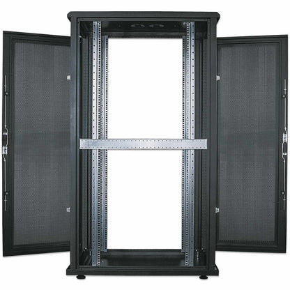 Gabinete de 19", 800x1000 con puertas de acero perforadas, 42U Image 9
