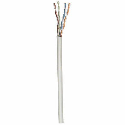 BOBINA CABLE UTP DE RED CAT5E CCA ROLLO 305M SOLIDA GRIS, PyME Image 1