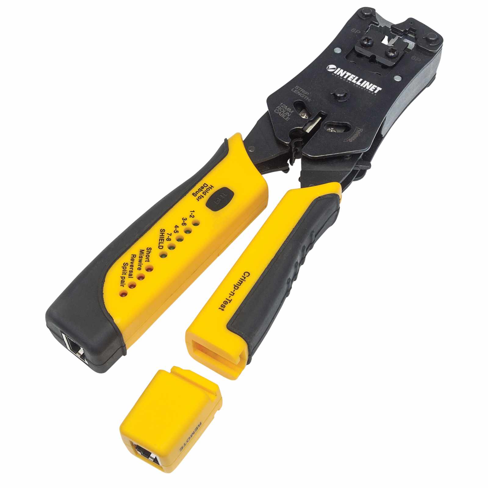 Pinza Crimpeadora Universal de Plugs Modulares y Probador de Cables Image 7