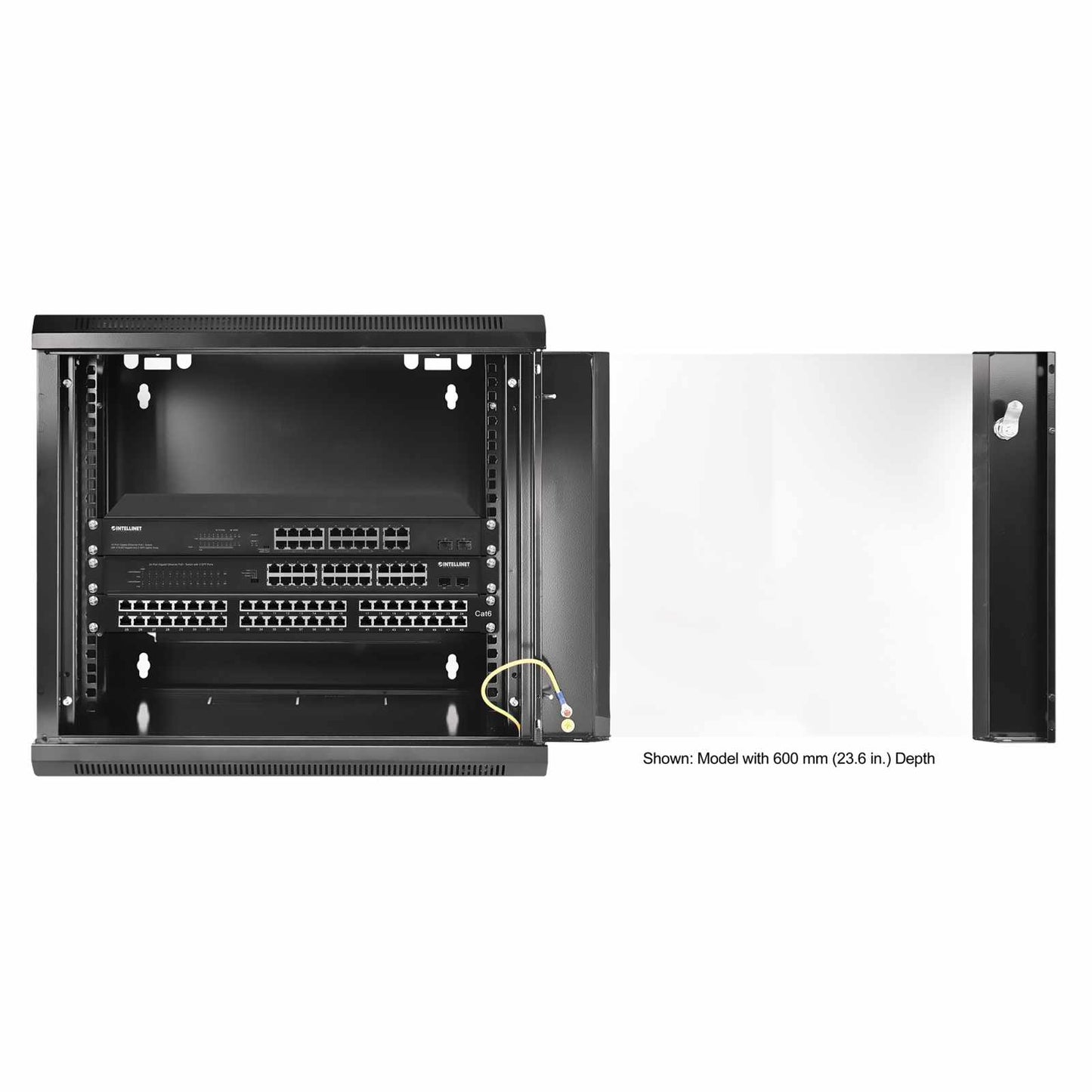 Gabinete mural de 19", 9U, FlatPack Image 5
