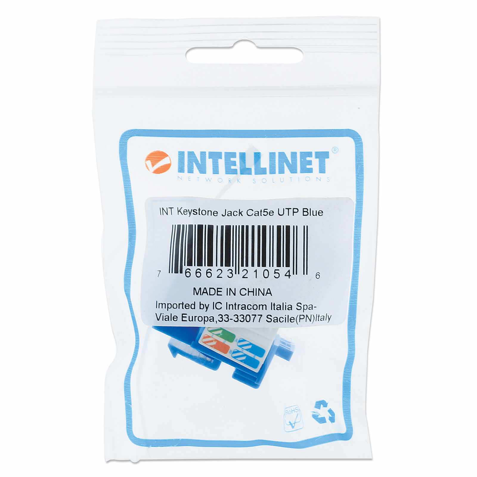 Conector Keystone Cat5e Packaging Image 2