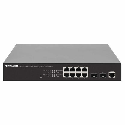 Switch Administrable Gigabit Ethernet de 8 puertos PoE+ con 2 puertos SFP Image 4