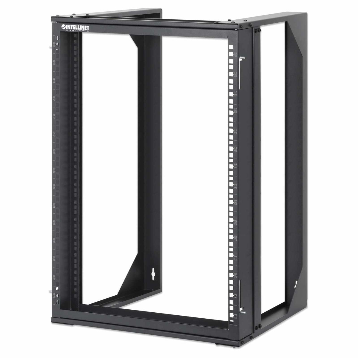 Rack abierto de 19" para montaje en pared, 2 postes, 15U Image 1