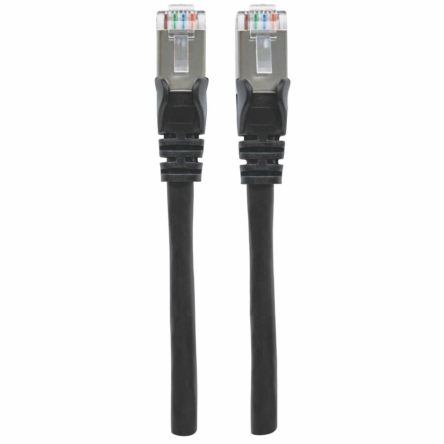 Cable de Red Cat6a S/FTP, 30 cm, Negro Image 5