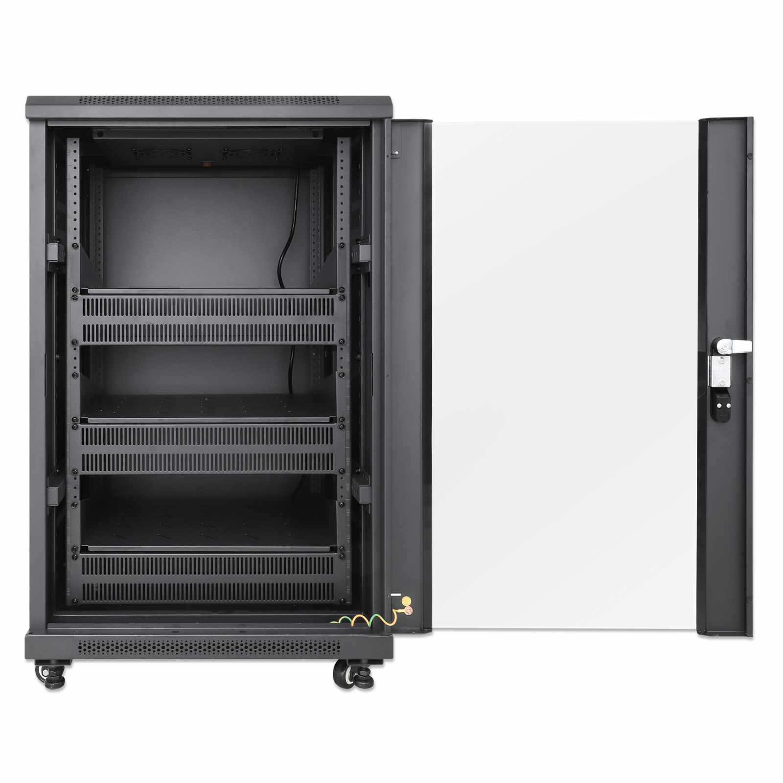 Gabinete 19" Pro Line con extractores de aire, 18U Image 4