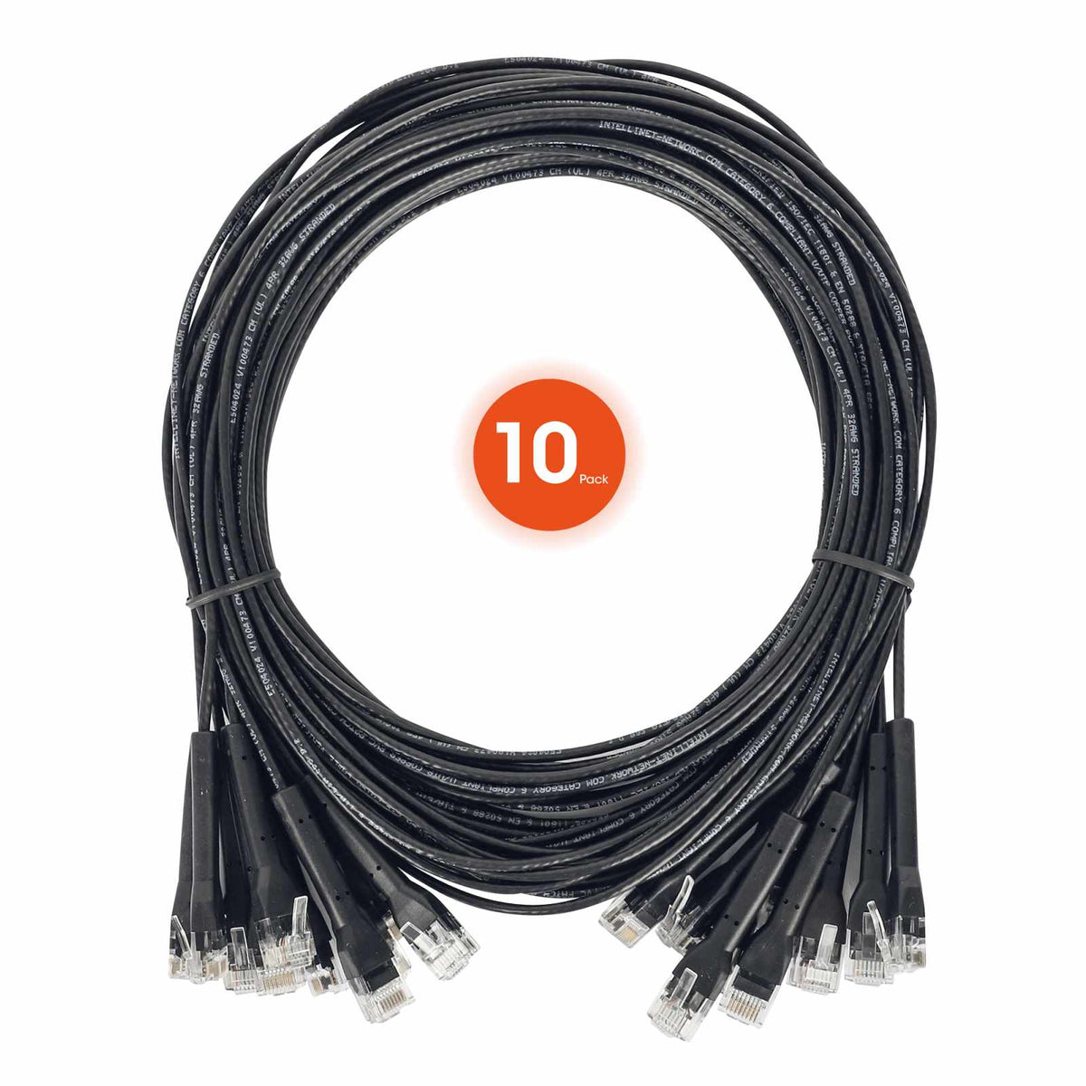 Paquete de 10 cables patch Cat6 FlexyBoot Slim, 4.2 m, U/UTP Image 9