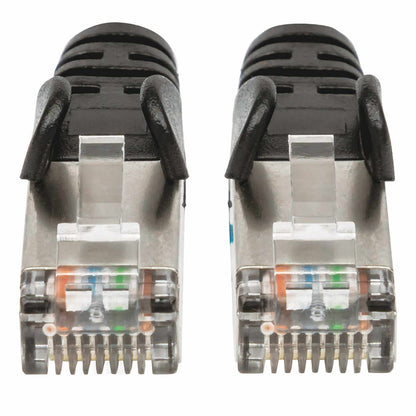 Cable de Red Cat6a S/FTP, 30 cm, Negro Image 4
