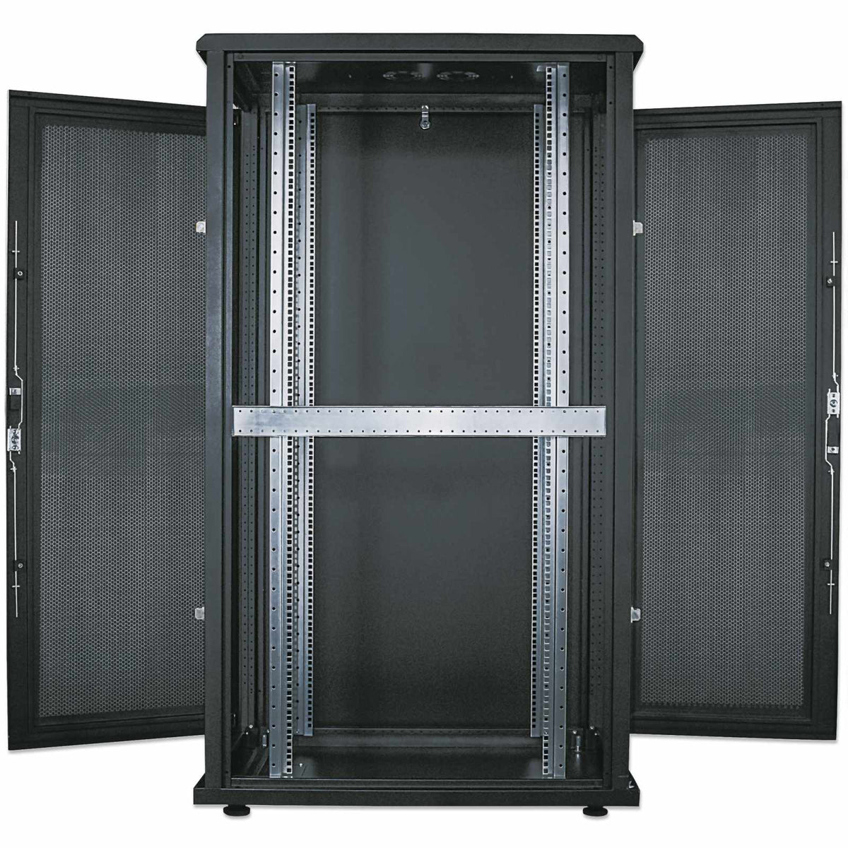 Gabinete de 19", 800x1000 con puertas de acero perforadas, 42U Image 8