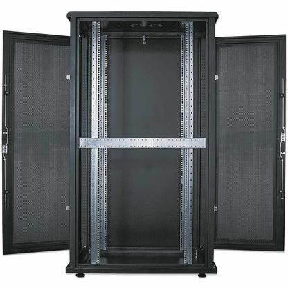 Gabinete de 19", 800x1000 con puertas de acero perforadas, 42U Image 8