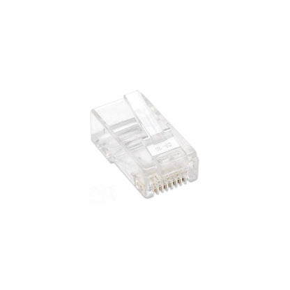 PLUG RJ45 CAT5E SOLIDO UTP BOTE 100 PZAS ORO 15-MICRAS Image 3