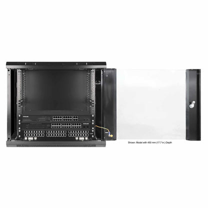 Gabinete mural de 19", 9U, Ensamblado Image 7