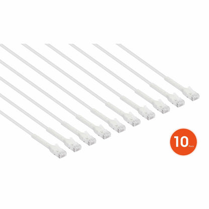 Paquete de 10 cables patch Cat6 FlexyBoot Slim, 0.6 m, U/UTP Image 3