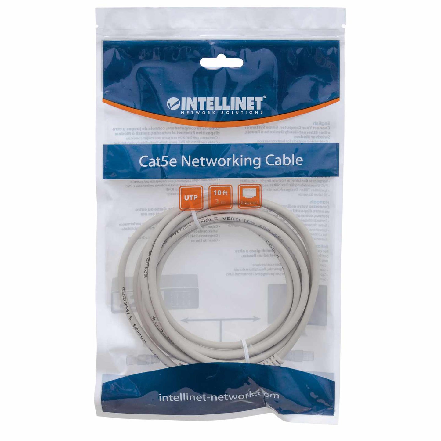 Cable de red, Cat5e, UTP Packaging Image 2