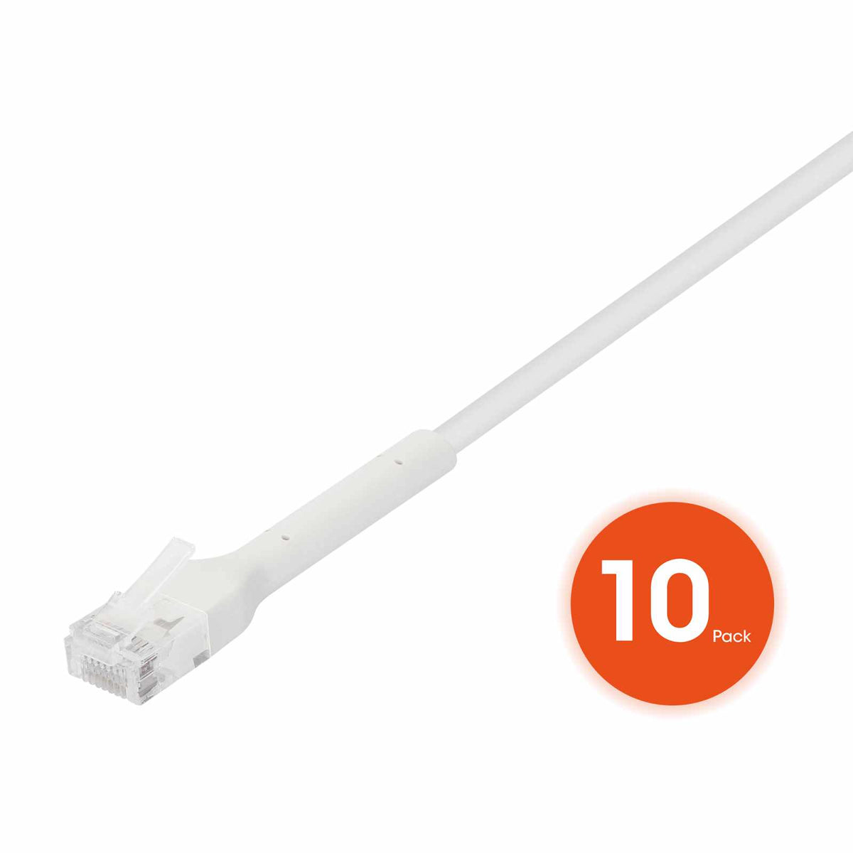 Paquete de 10 cables patch Cat6 FlexyBoot Slim, 0.6 m, U/UTP Image 4