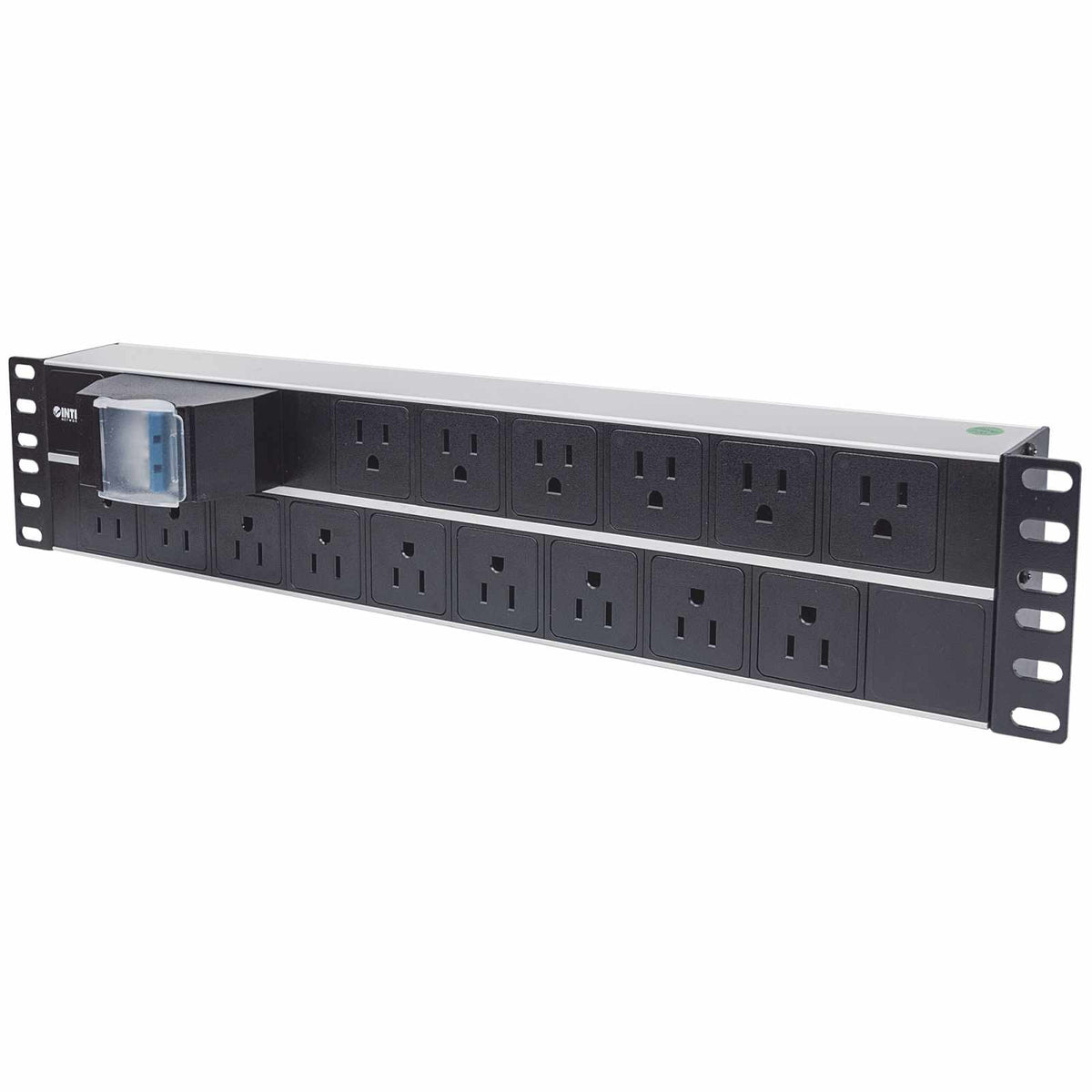 Barra multicontactos de 15 salidas para montaje en 2U de rack de 19" - Enchufes Tipo EU (NEMA 5) Image 1