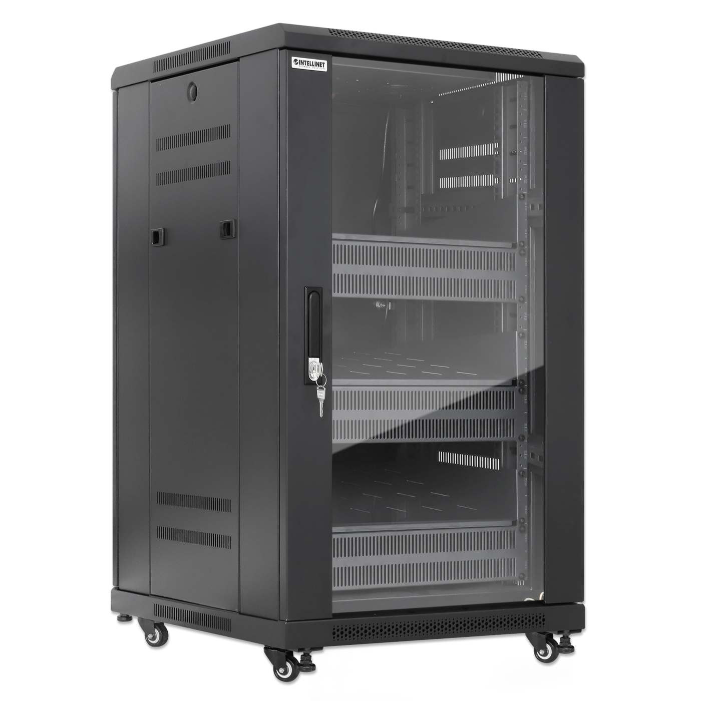 Gabinete 19" Pro Line con extractores de aire, 18U Image 2