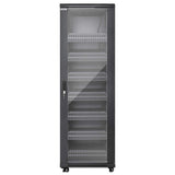 INT 19 38U floor standing, 600x600, black, with fan units Image 3