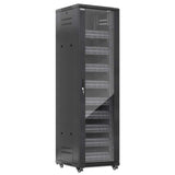 INT 19 42U floor standing, 600x600, black, with fan units Image 2