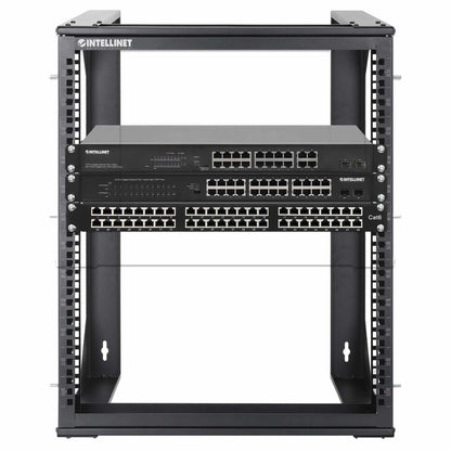 Rack abierto de 19" para montaje en pared, 2 postes, 12U - Intellinet México