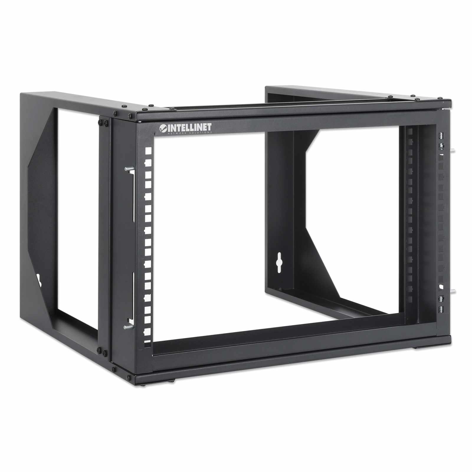 Rack abierto de 19" para montaje en pared, 2 postes, 6U - Intellinet México