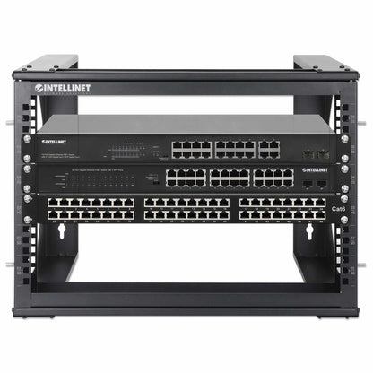 Rack abierto de 19" para montaje en pared, 2 postes, 6U - Intellinet México