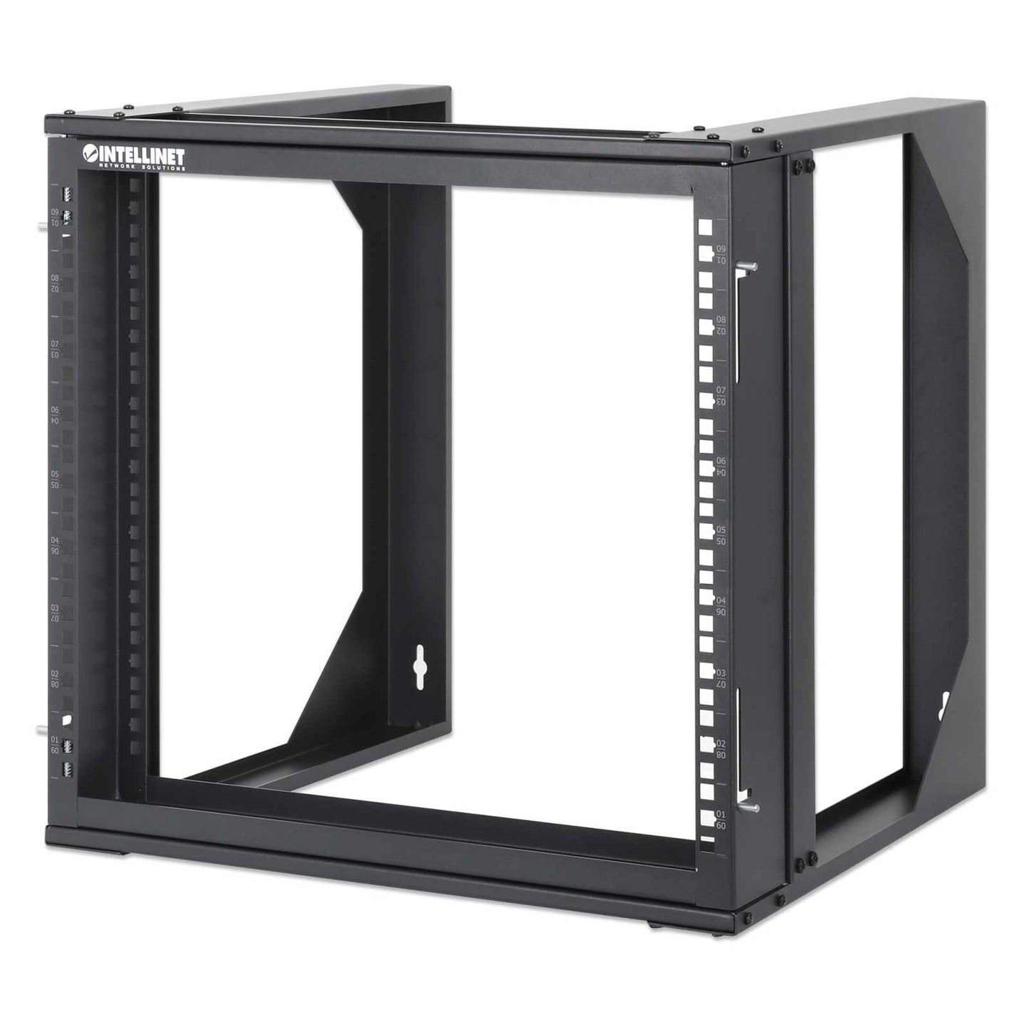 Rack abierto de 19" para montaje en pared, 2 postes, 9U - Intellinet México