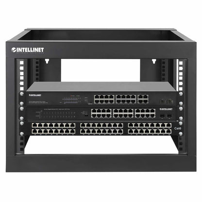 Rack abierto de 19" para montaje en pared, 4 postes, 6U - Intellinet México