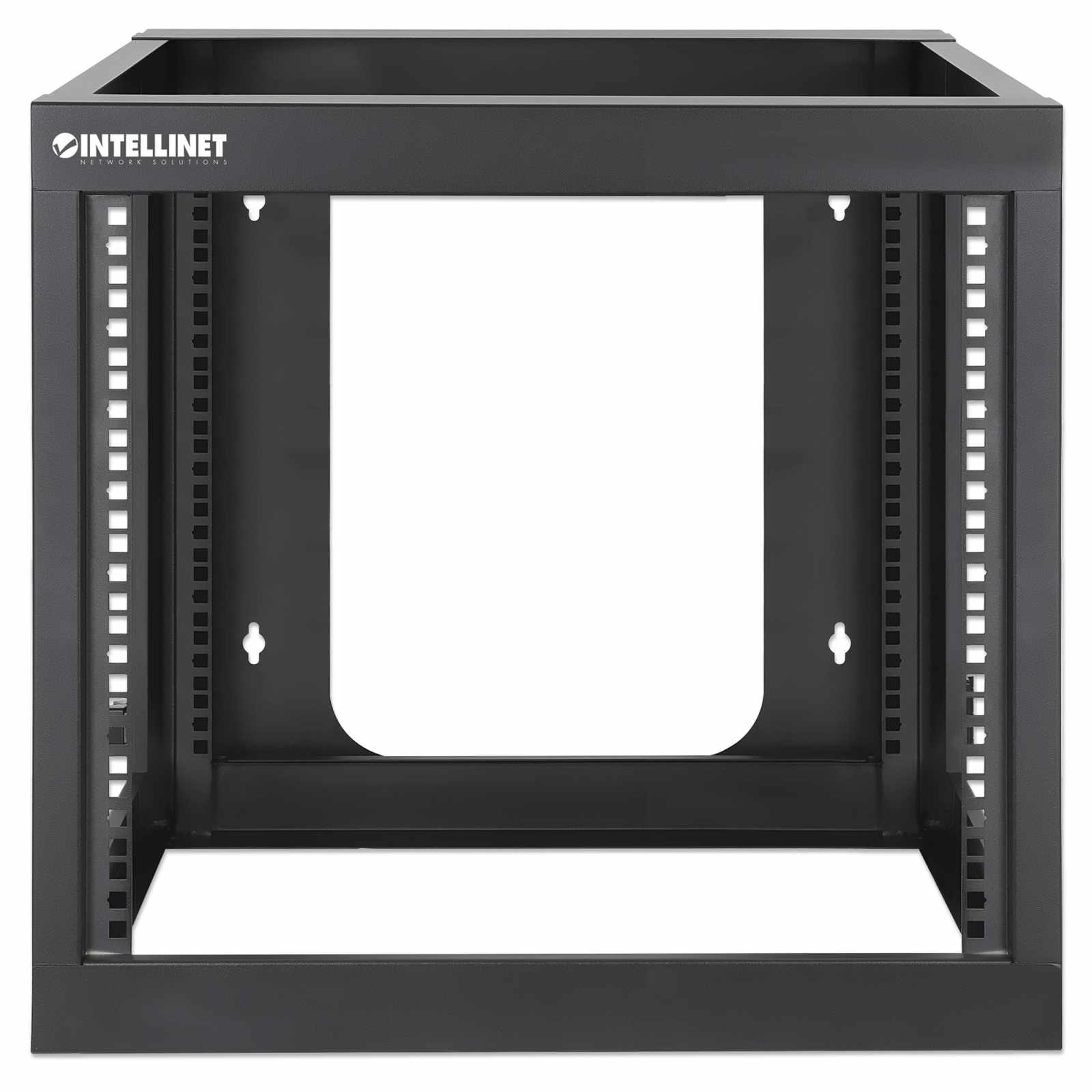 Rack abierto de 19" para montaje en pared, 4 postes, 9U - Intellinet México