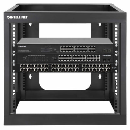Rack abierto de 19" para montaje en pared, 4 postes, 9U - Intellinet México