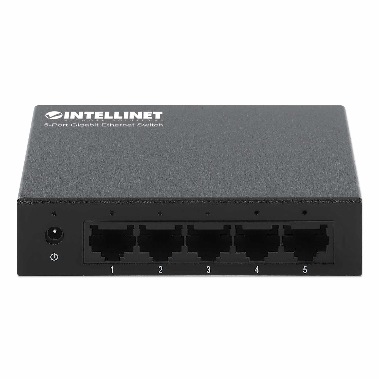Switch de Escritorio Gigabit Ethernet de 5 puertos - Intellinet México