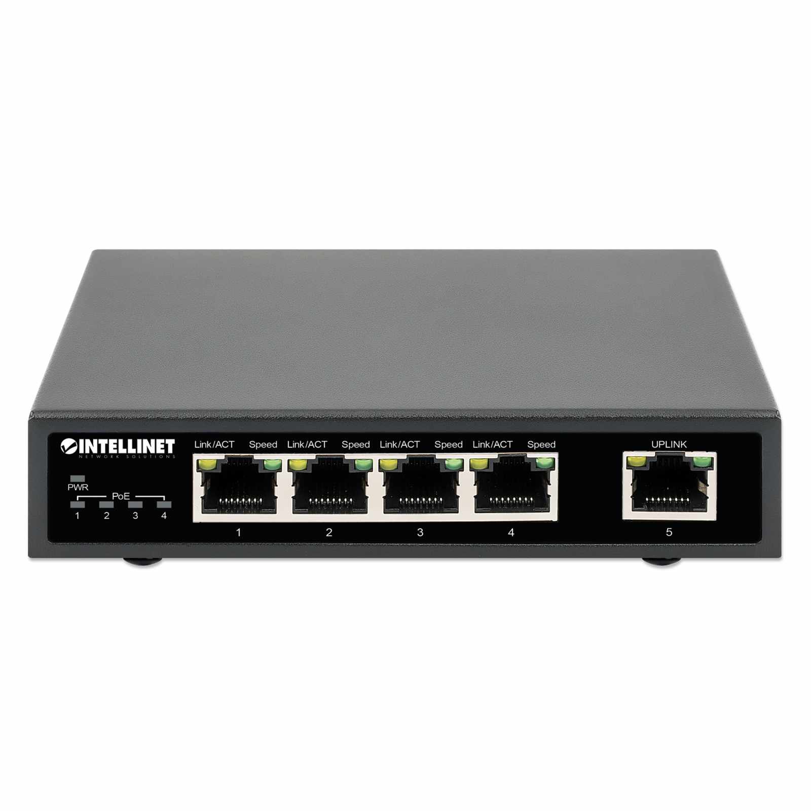 Switch PoE+ con 5 puertos Gigabit - Intellinet México