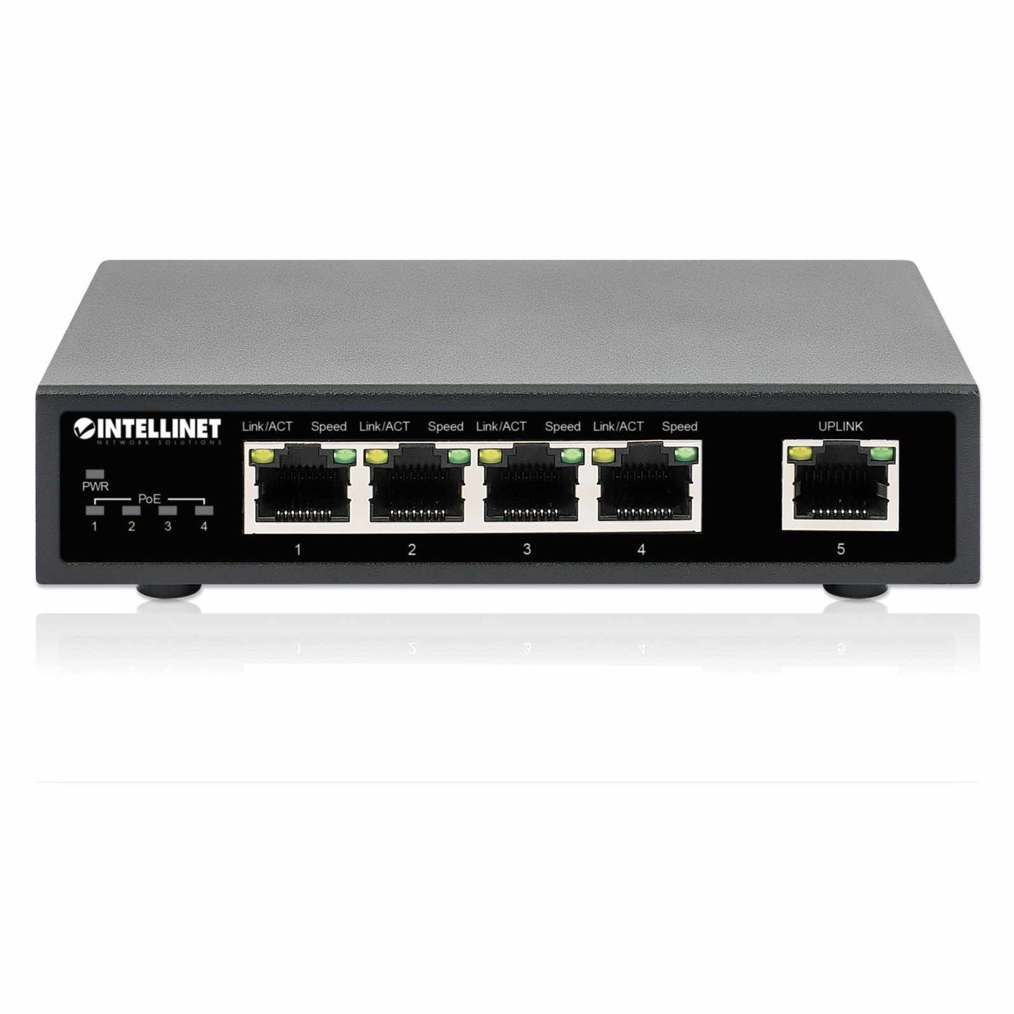 Switch PoE+ con 5 puertos Gigabit - Intellinet México
