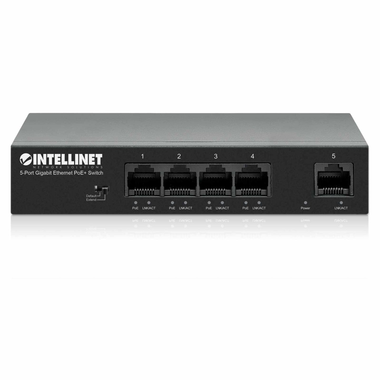 Switch PoE+ con 5 puertos Gigabit - Intellinet México