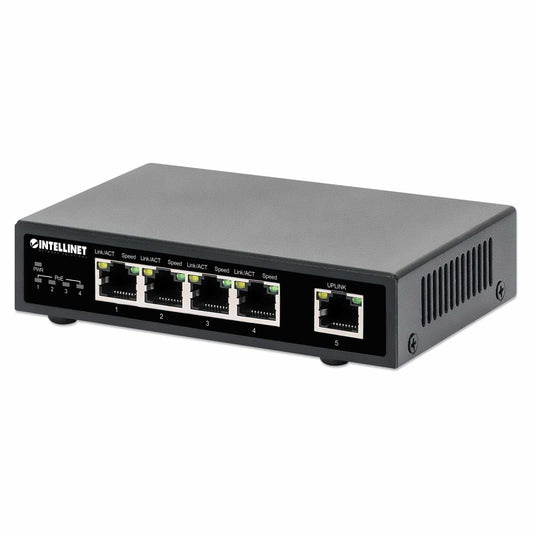 Switch PoE+ con 5 puertos Gigabit - Intellinet México