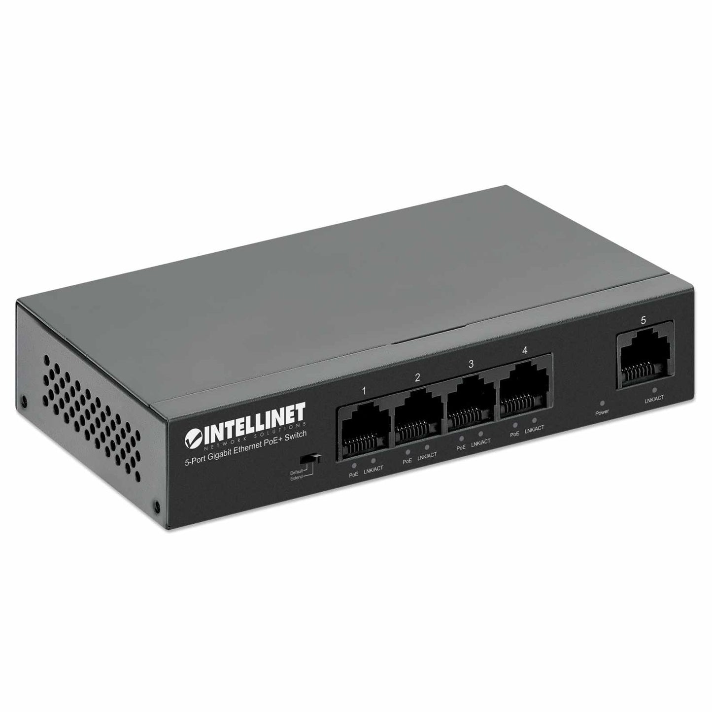 Switch PoE+ con 5 puertos Gigabit - Intellinet México