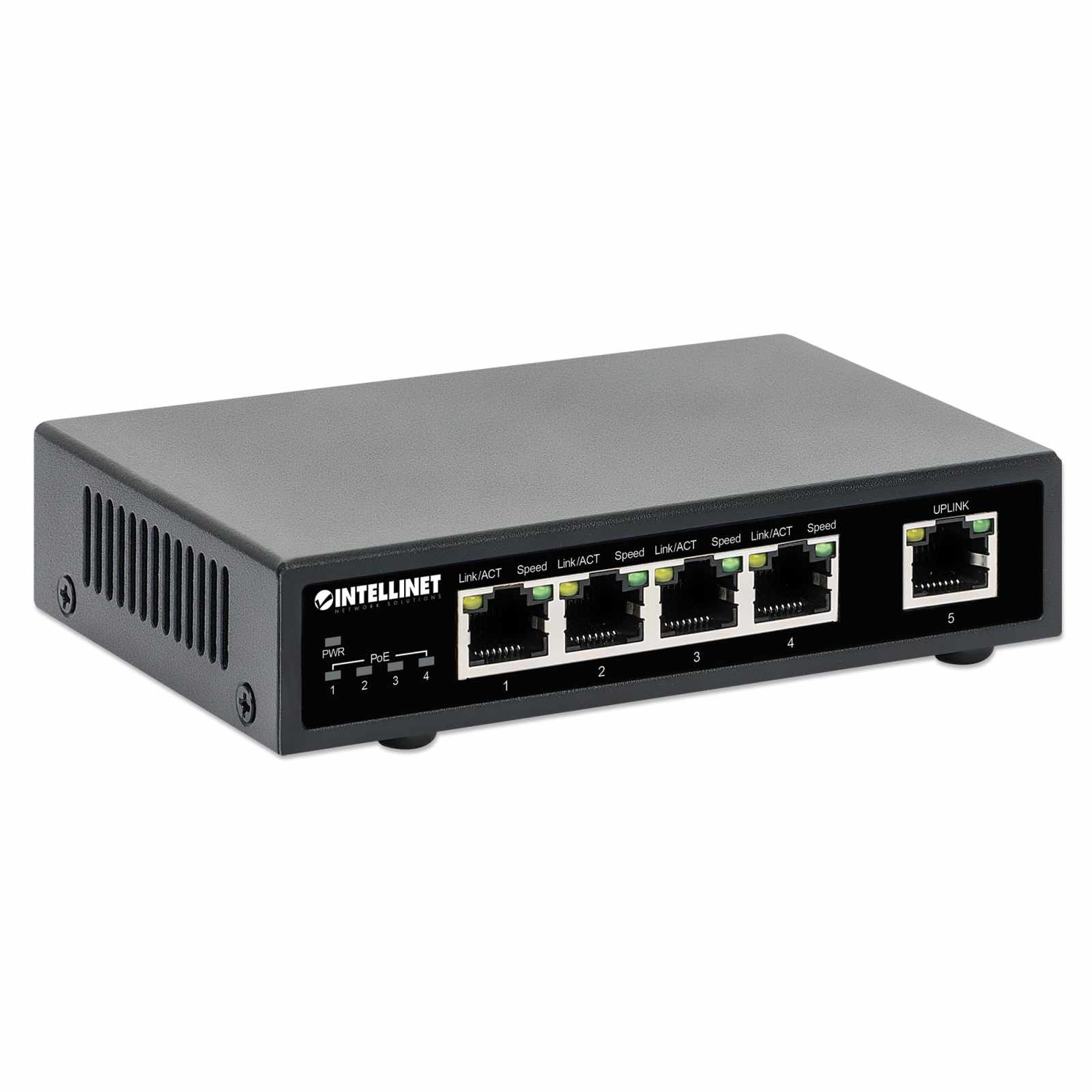 Switch PoE+ con 5 puertos Gigabit - Intellinet México