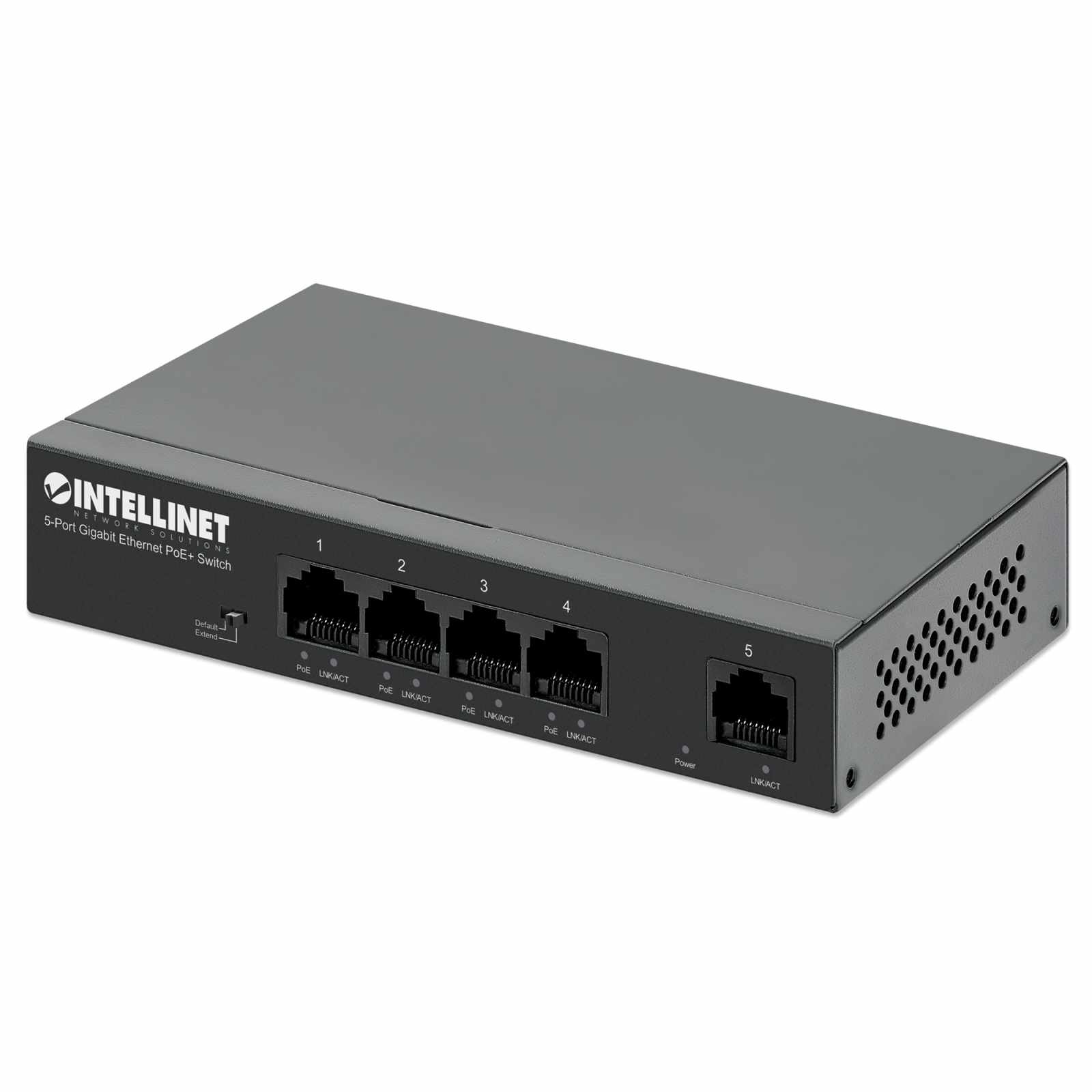 Switch PoE+ con 5 puertos Gigabit - Intellinet México