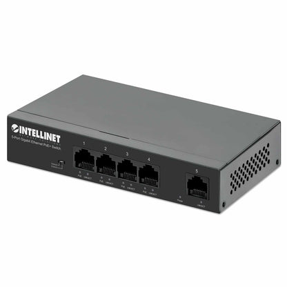 Switch PoE+ con 5 puertos Gigabit - Intellinet México