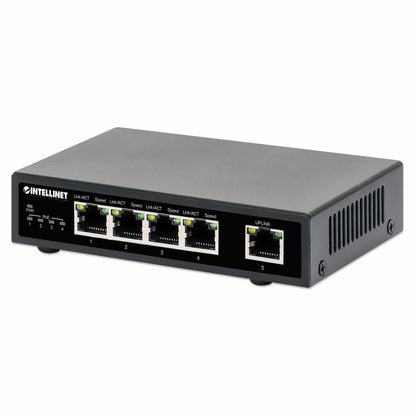 Switch PoE+ con 5 puertos Gigabit - Intellinet México