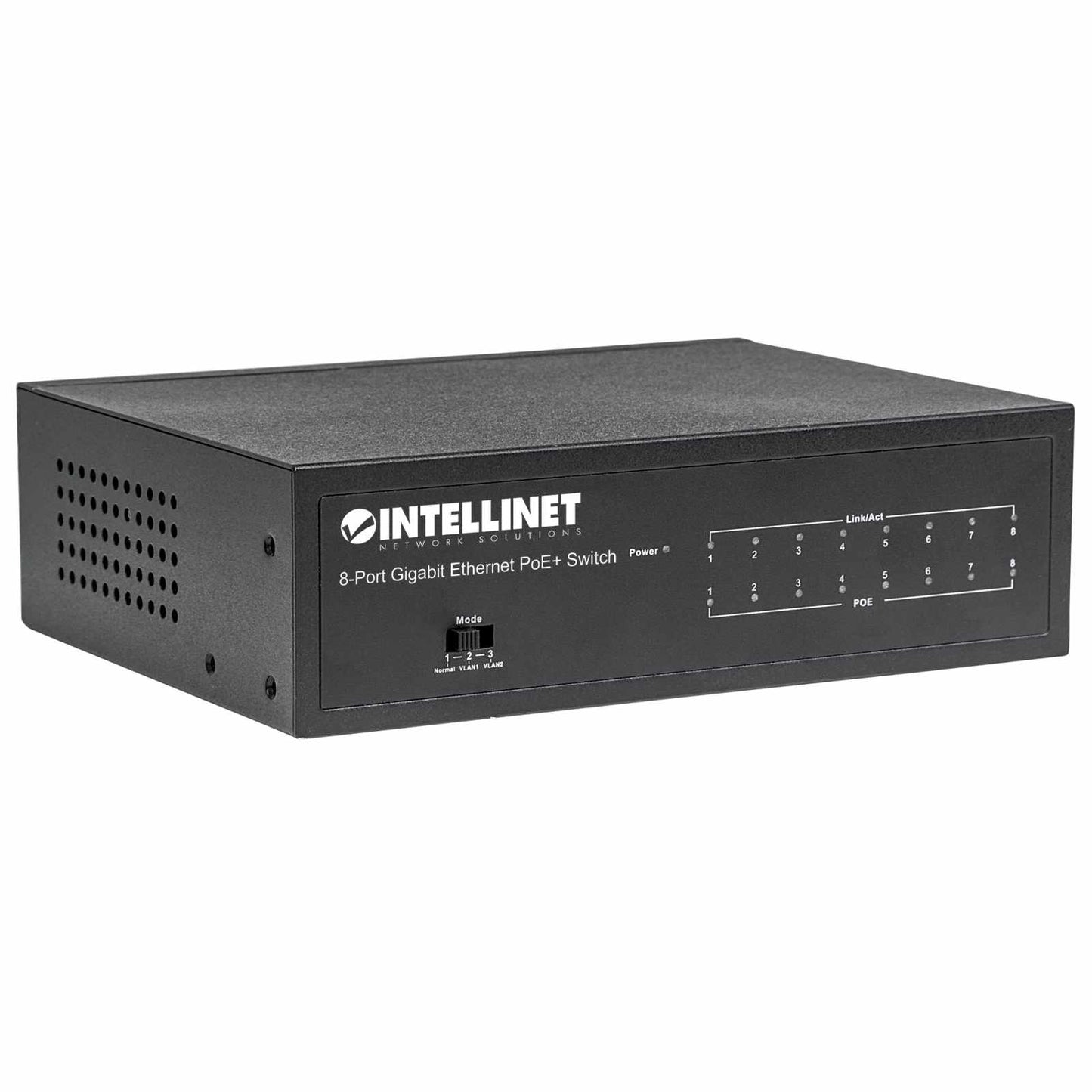 Switch PoE+ Gigabit Ethernet de 8 puertos - Intellinet México